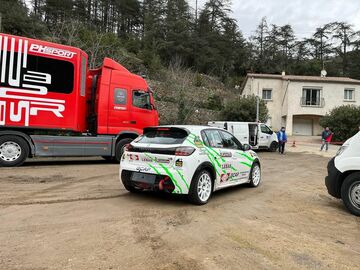 Séance d'essai réussie pour la 208 Rally4 